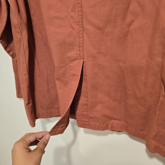 Vintage Cabelas Chore Barn Jacket Large Women Western Outdoor 90s Cottage Casual - Picture 7 of 9